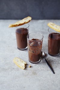 Food styling: Chocolate Pots